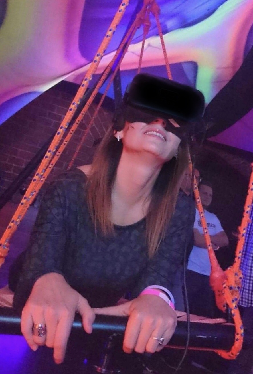 Symulator lotu VR platforma
