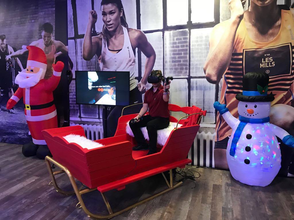 Symulator sań Mikołaja VR