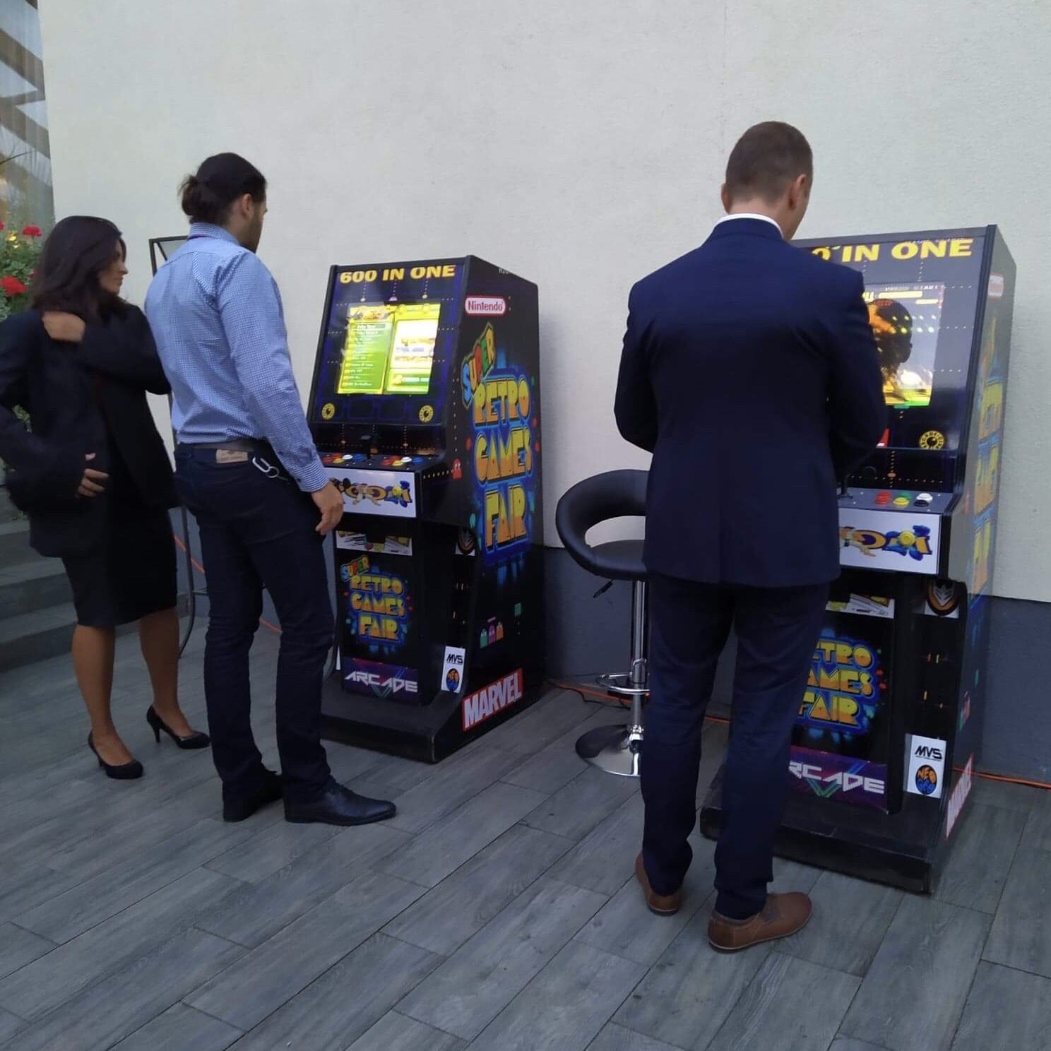 Automaty arcade wynajem na imprezę event piknik