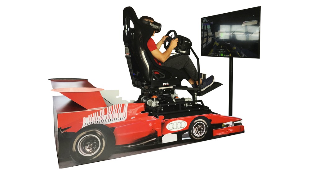 Symulator 3DOF białe tło Symulator 3DOF białe tło