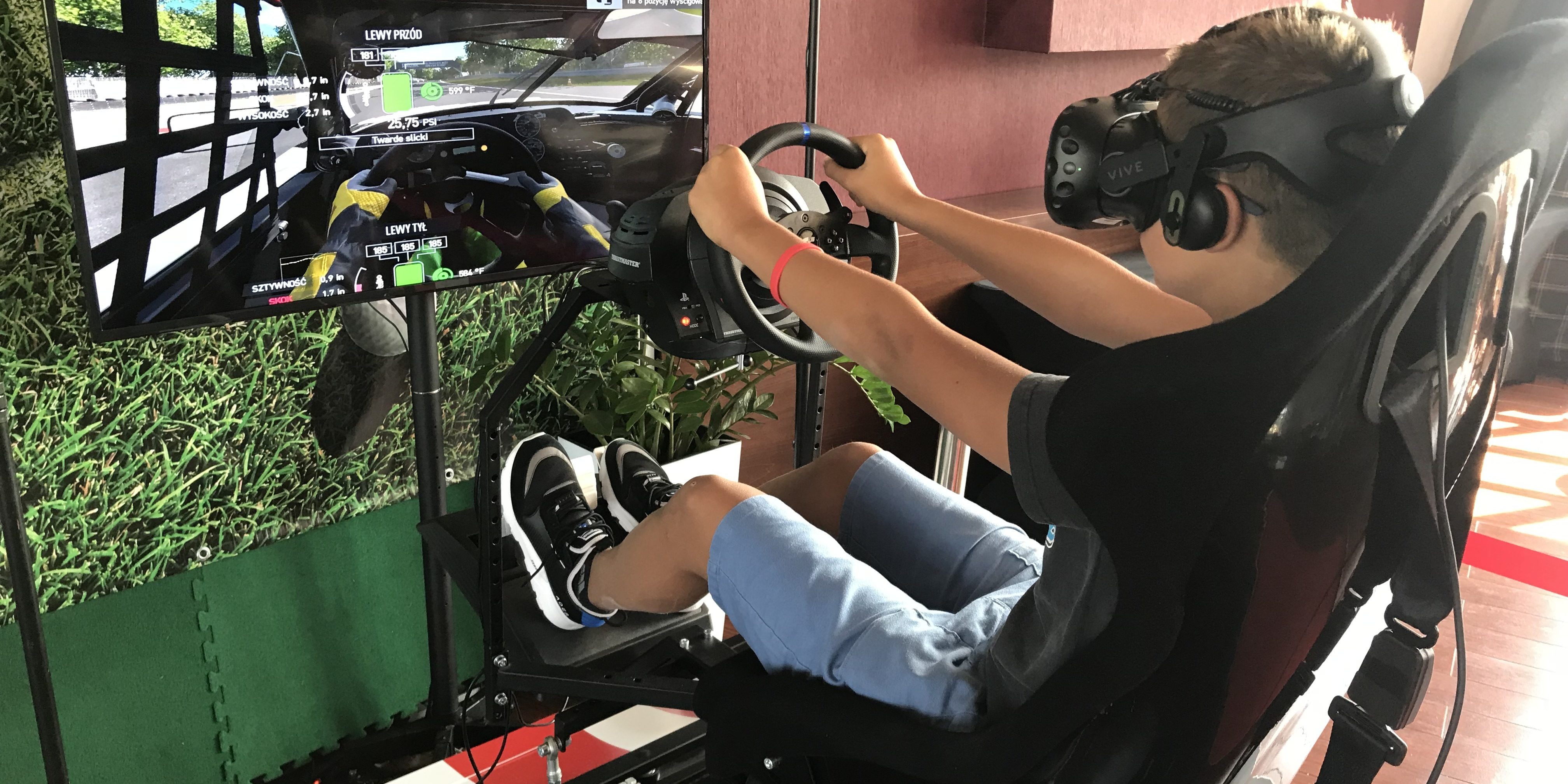 Ruchomy symulator rajdowy VR 3DOF na wynajem Ruchomy symulator rajdowy VR 3DOF na wynajem