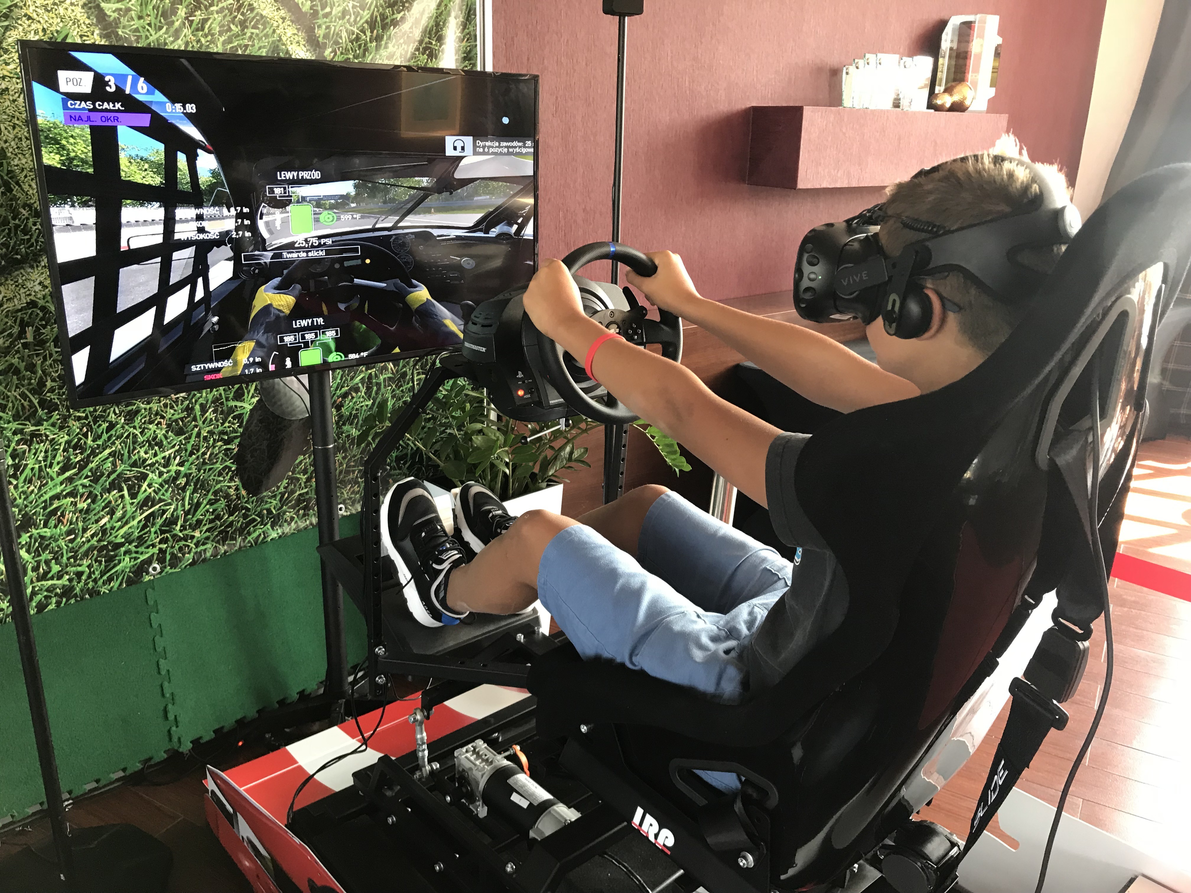 Ruchomy symulator rajdowy VR 3DOF na wynajem