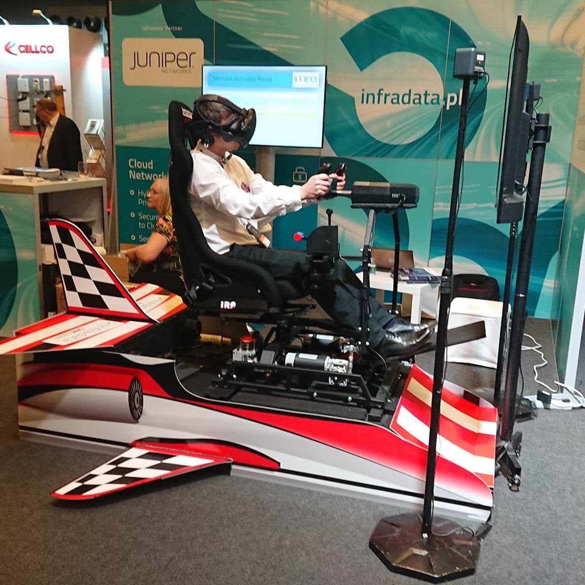 Symulator lotu VR na wynajem Symulator lotu VR na wynajem