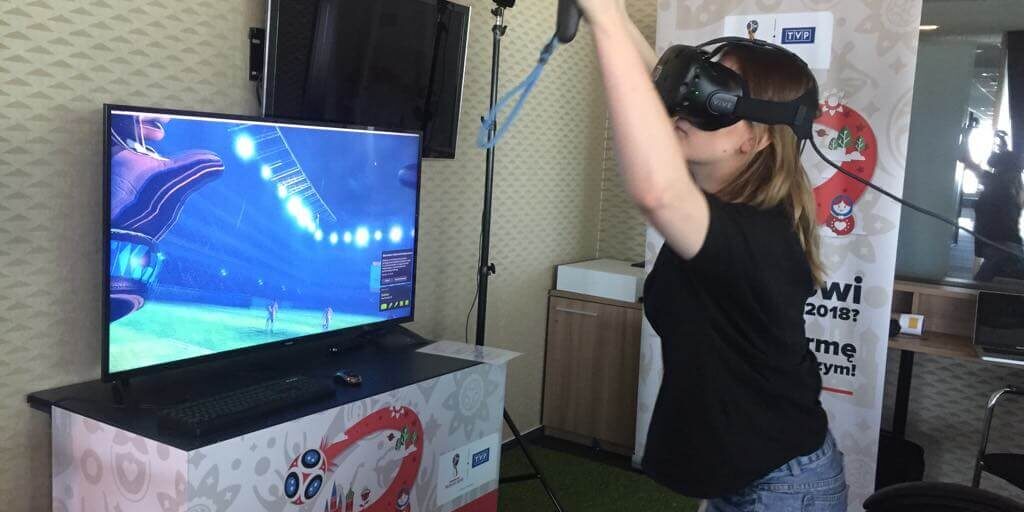 Atrakcje VR na wynajem - gogle HTC Vive