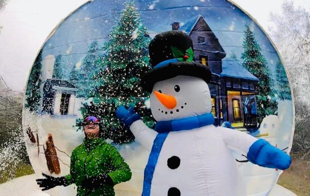 Dmuchana kula śnieżna wynajem