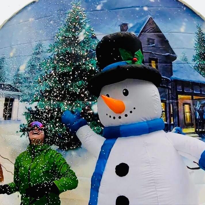 Dmuchana kula śnieżna wynajem