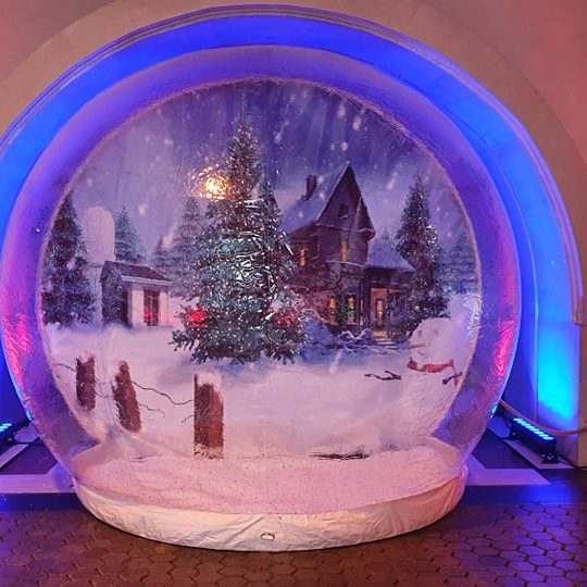 Dmuchana kula śnieżna na wynajem