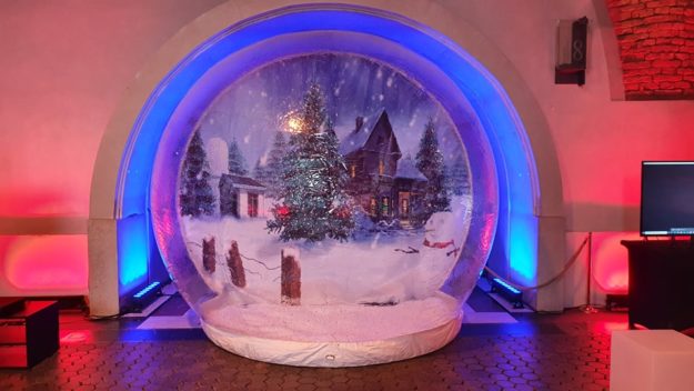 Dmuchana kula śnieżna na wynajem Dmuchana kula śnieżna na wynajem