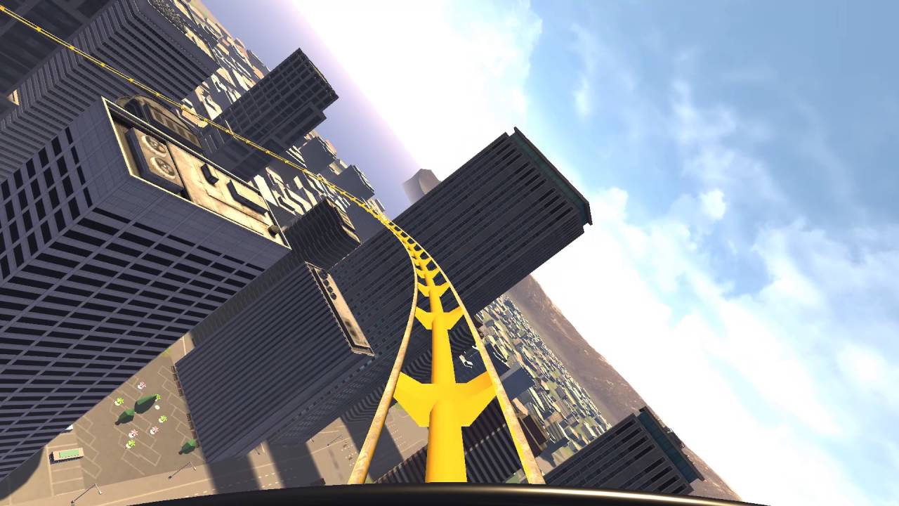 Symulator roller coaster VR do wynajęcia