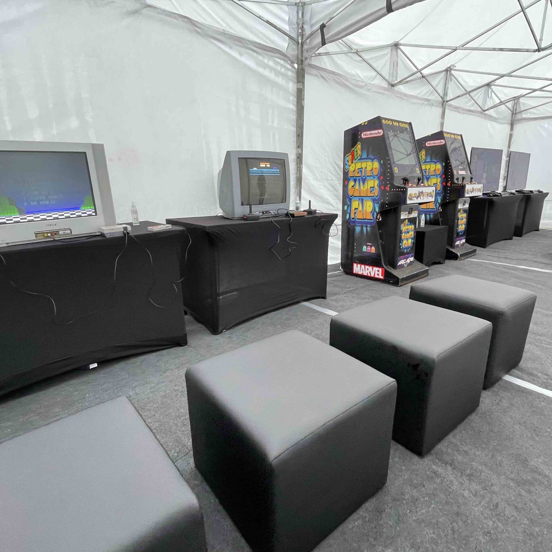 Retro atrakcje na piknik