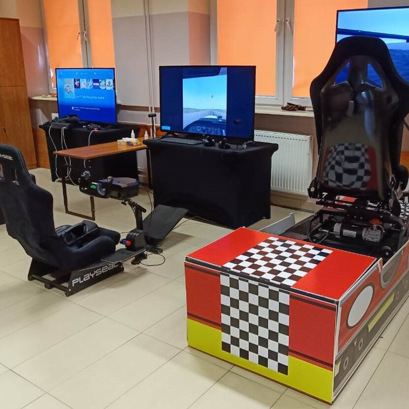 Symulator VR atrakcja na event