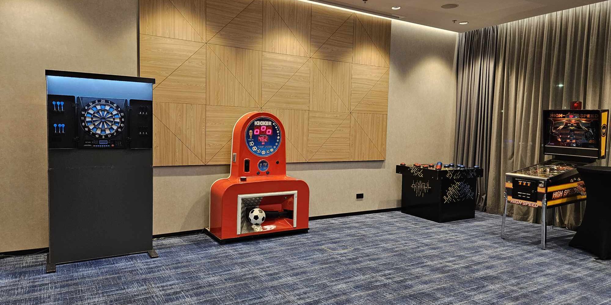 Zręcznościowe atrakcje na event do wynajęcia