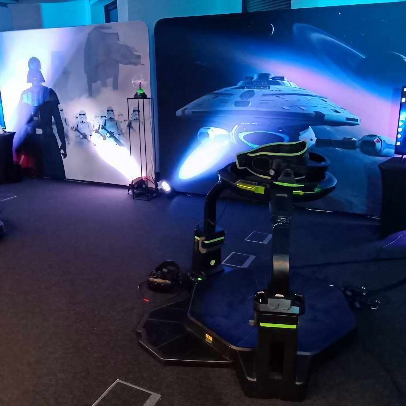 Atrakcje w stylu kosmicznym do wynajęcia