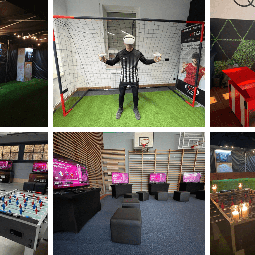 Turniejowe atrakcje na event do wynajęcia