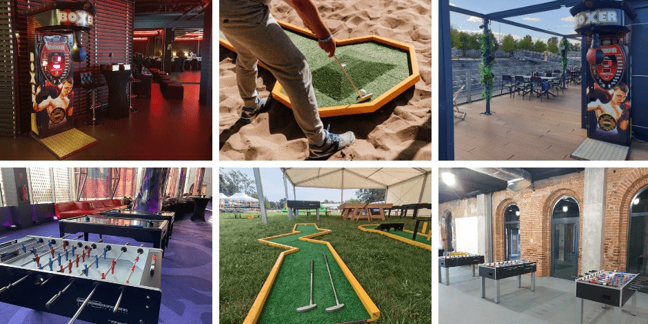 Sportowe atrakcje na event wynajem