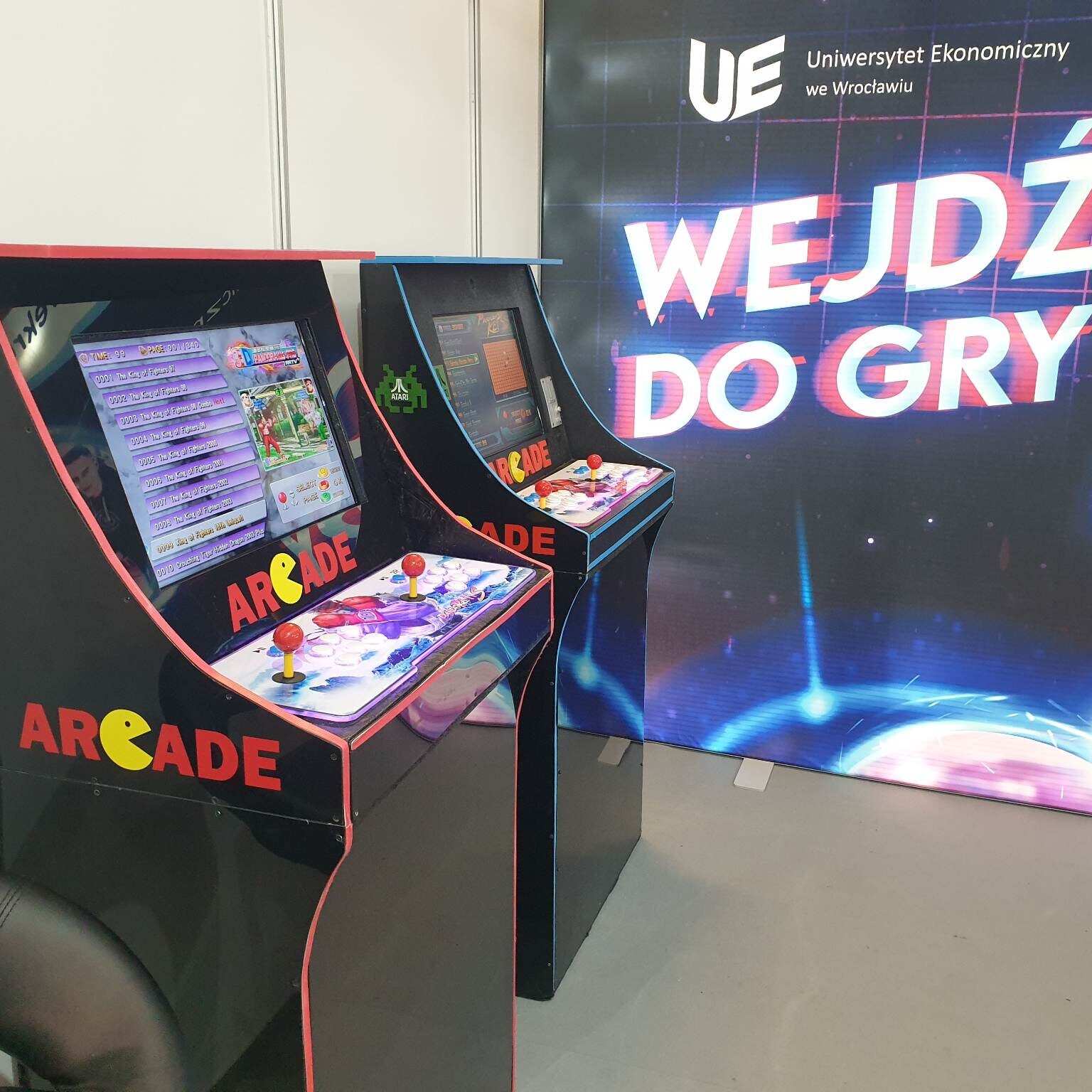 Automat arcade wynajem na targi