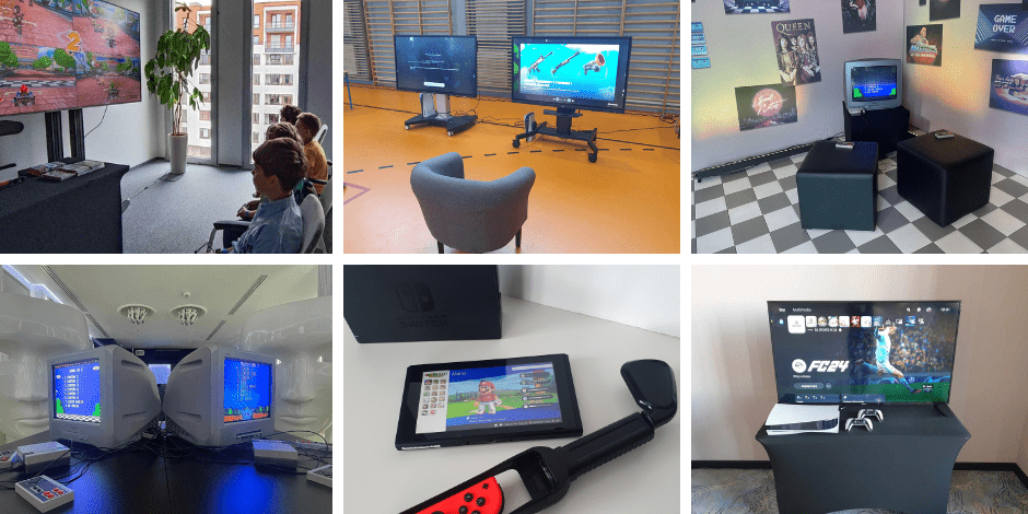 Konsole wynajem na eventy