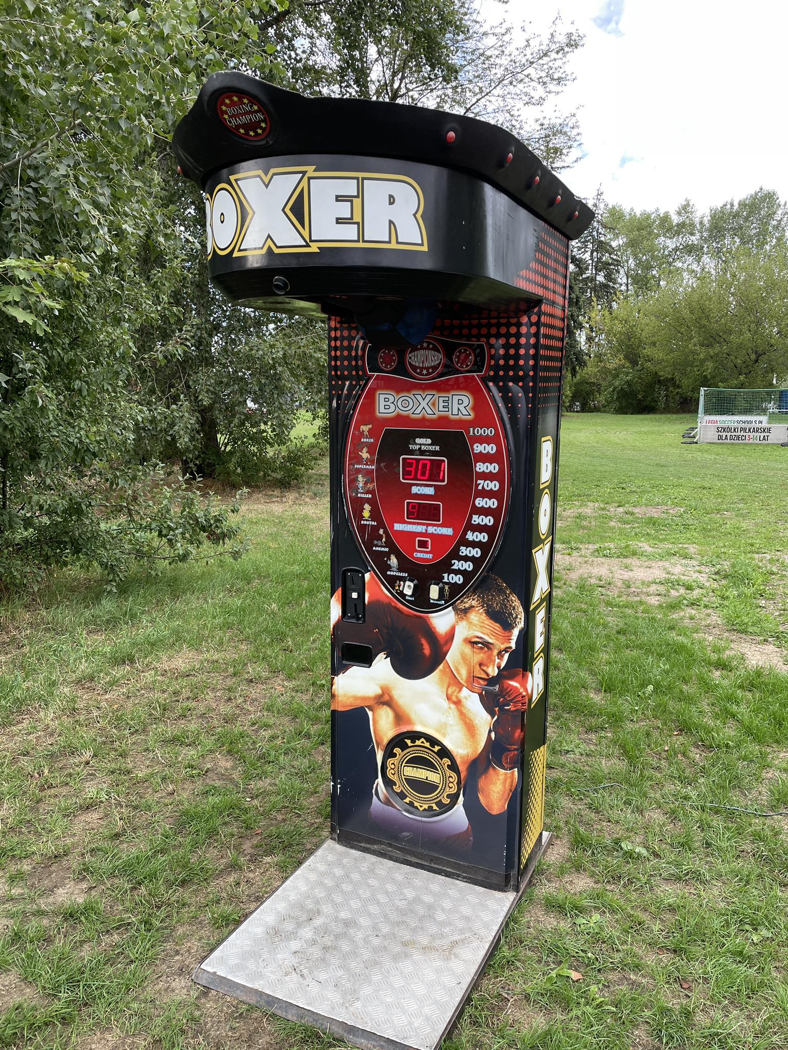 Boxer siłomierz na wynajem Boxer siłomierz na wynajem