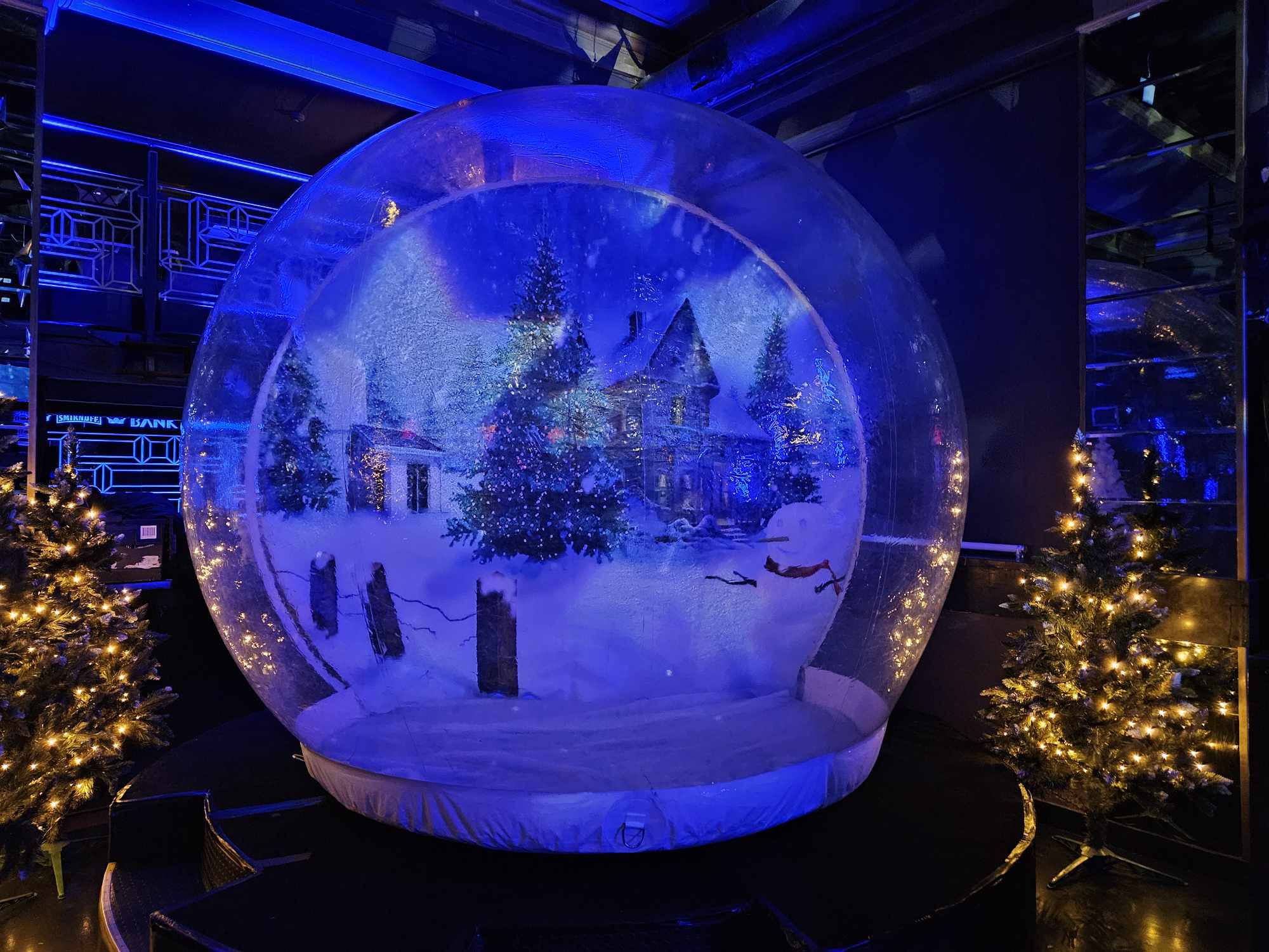 Dmuchana kula śnieżna na wynajem