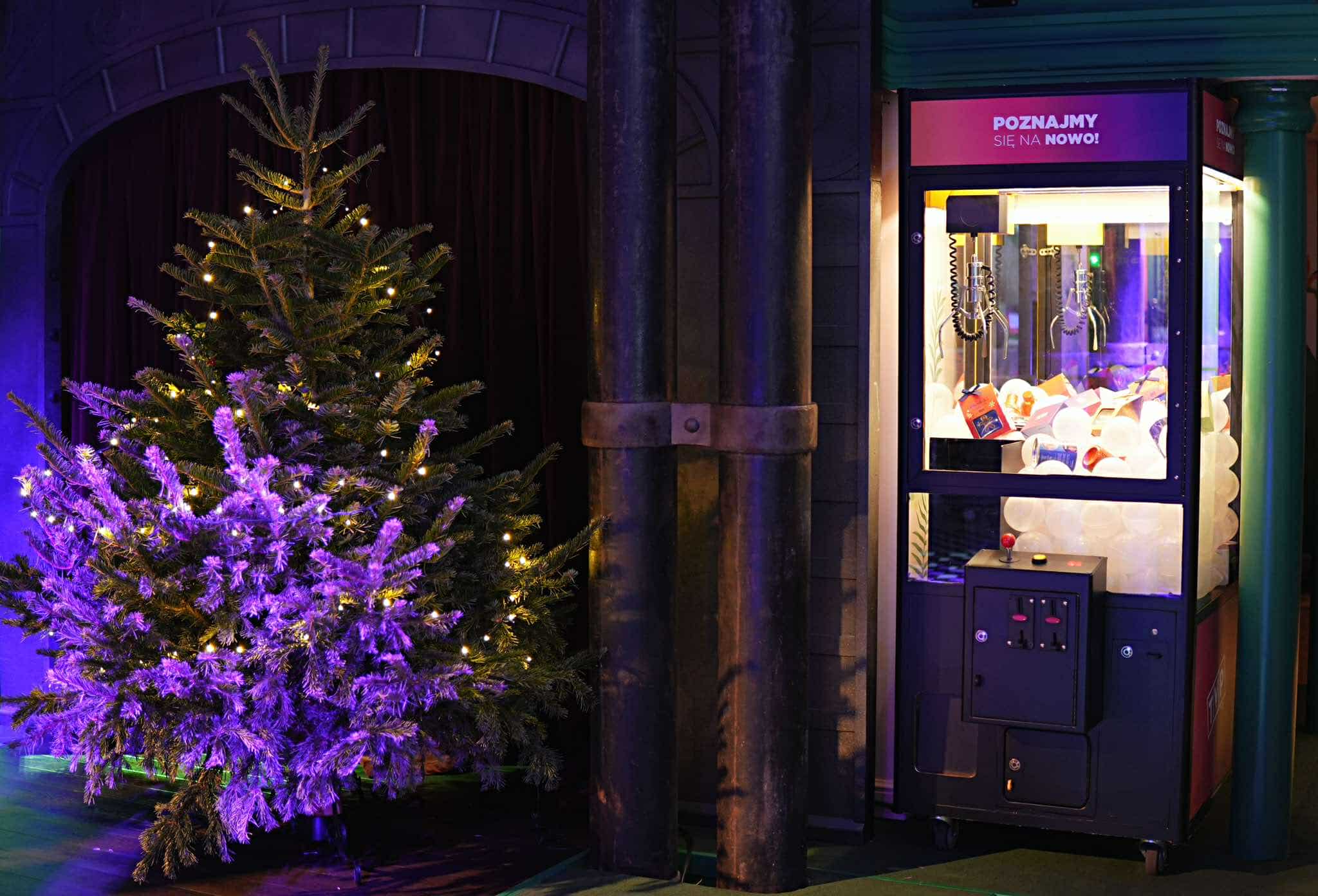 Łapa szczęścia maszyna do wynajęcia