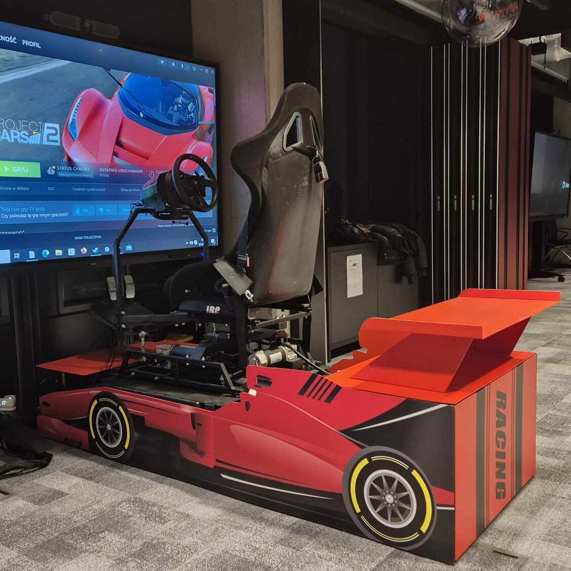 Symulator rajdowy VR wynajem