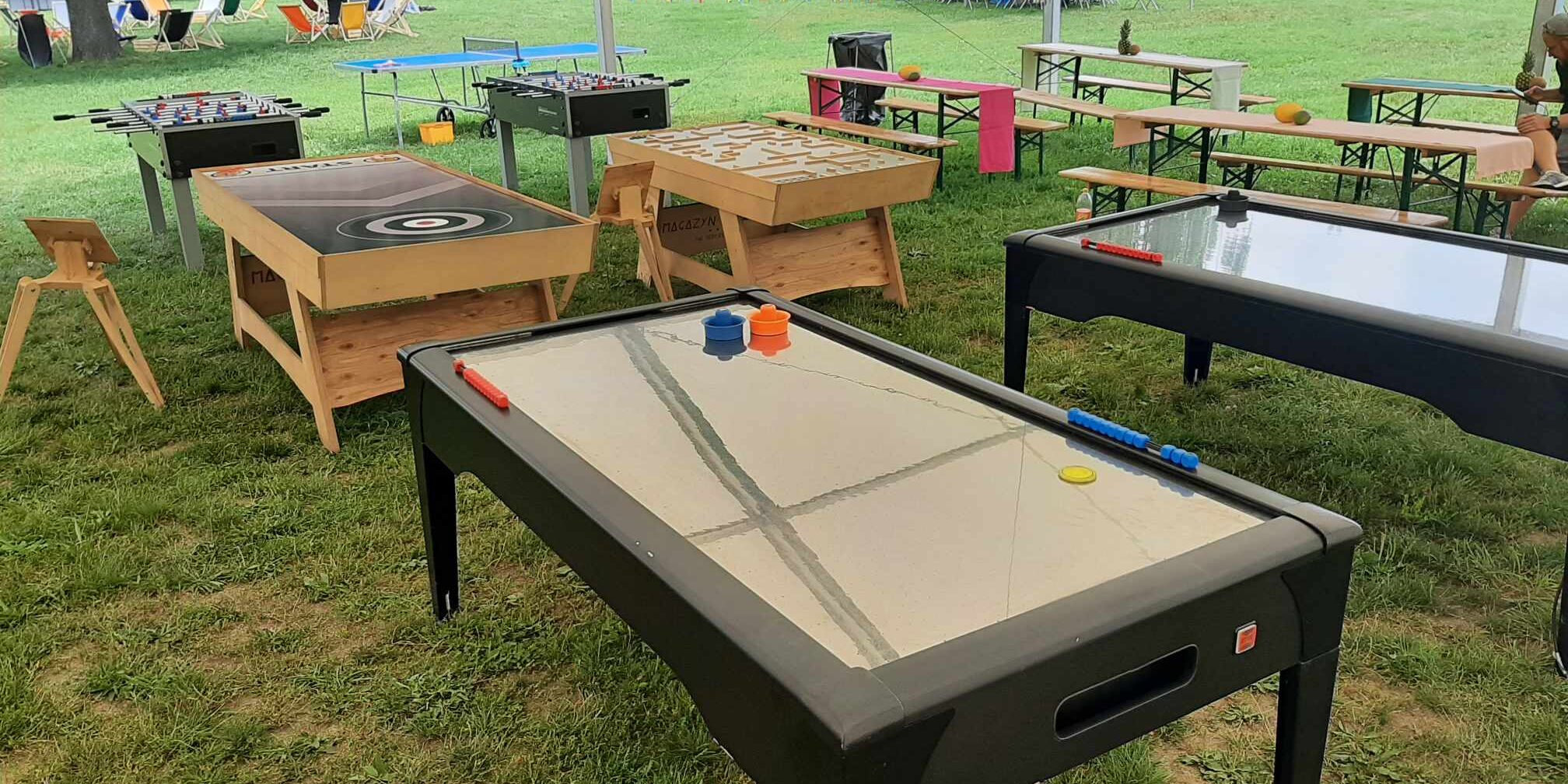 Atrakcje na imprezę plenerową wynajem