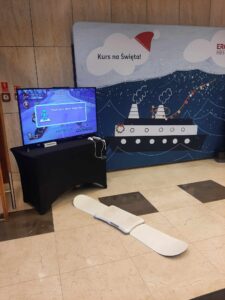 Symulator snowboardu na wynajem