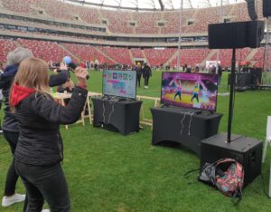 Just Dance wynajem - konsola taneczna na wynajem. Atrakcje muzyczne na event
