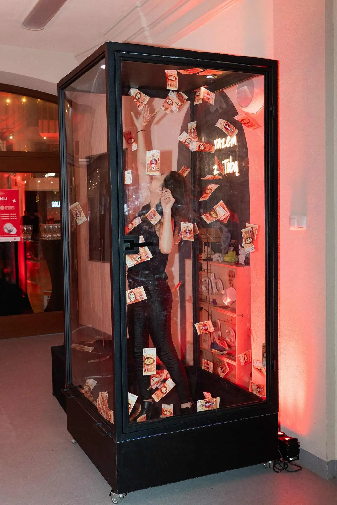 Cash Cube na event promocyjny