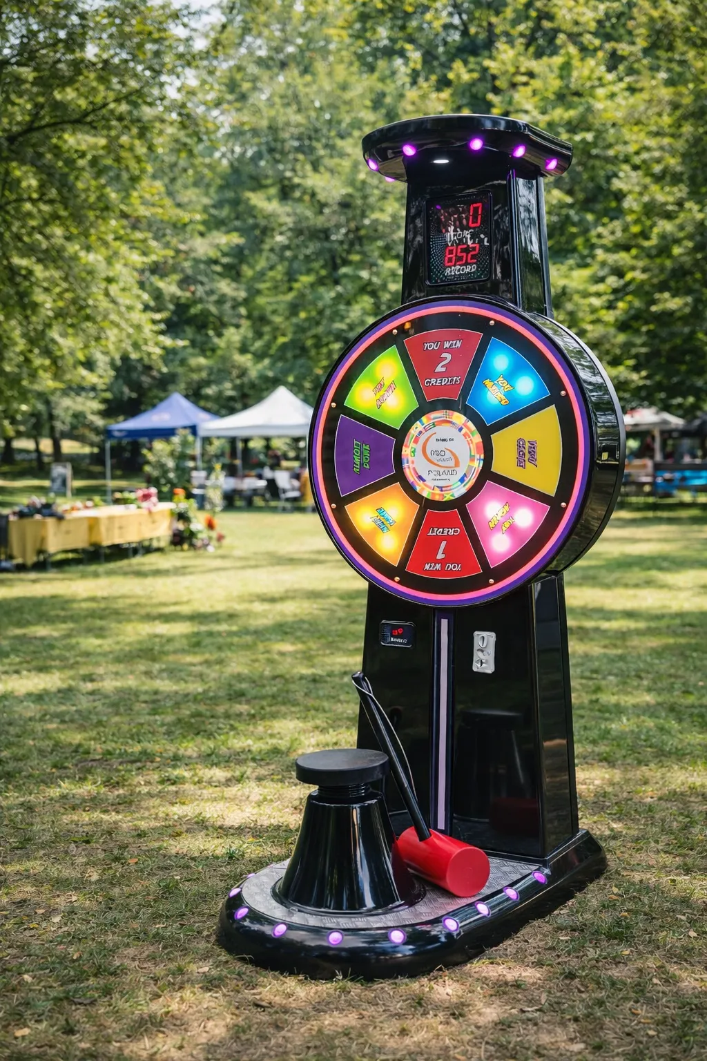 Siłomierz młot zdrowa rywalizacja na event