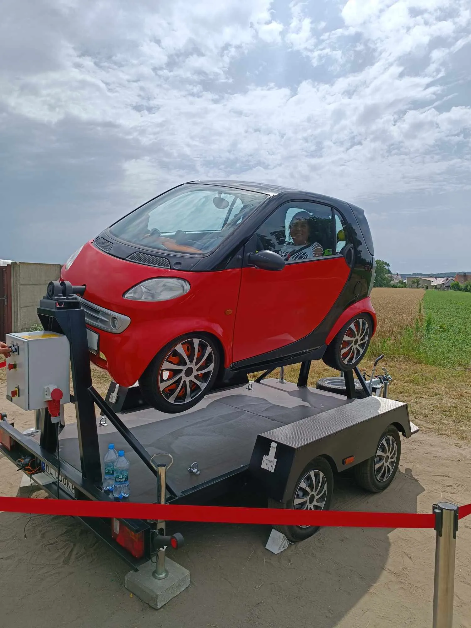 Symulator dachowania na piknik i event firmowy