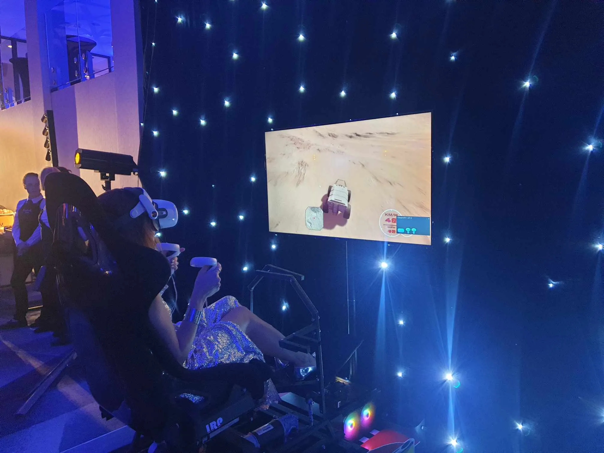 Symulator łazika marsjańskiego VR 3DOF