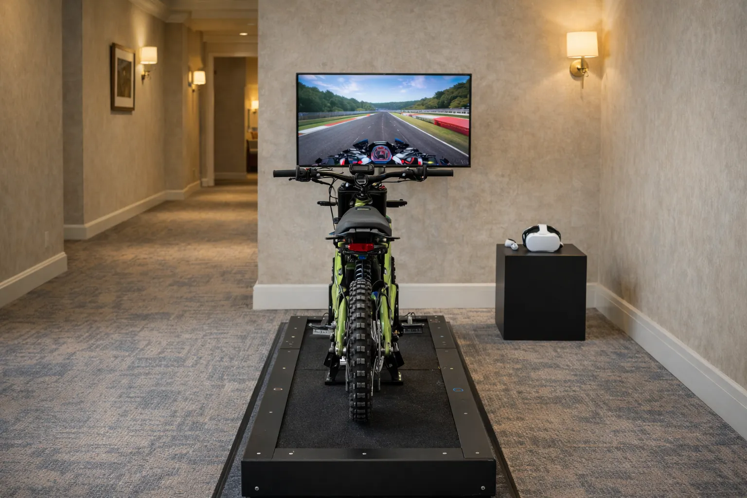 Symulator motoru VR do wynajęcia na event