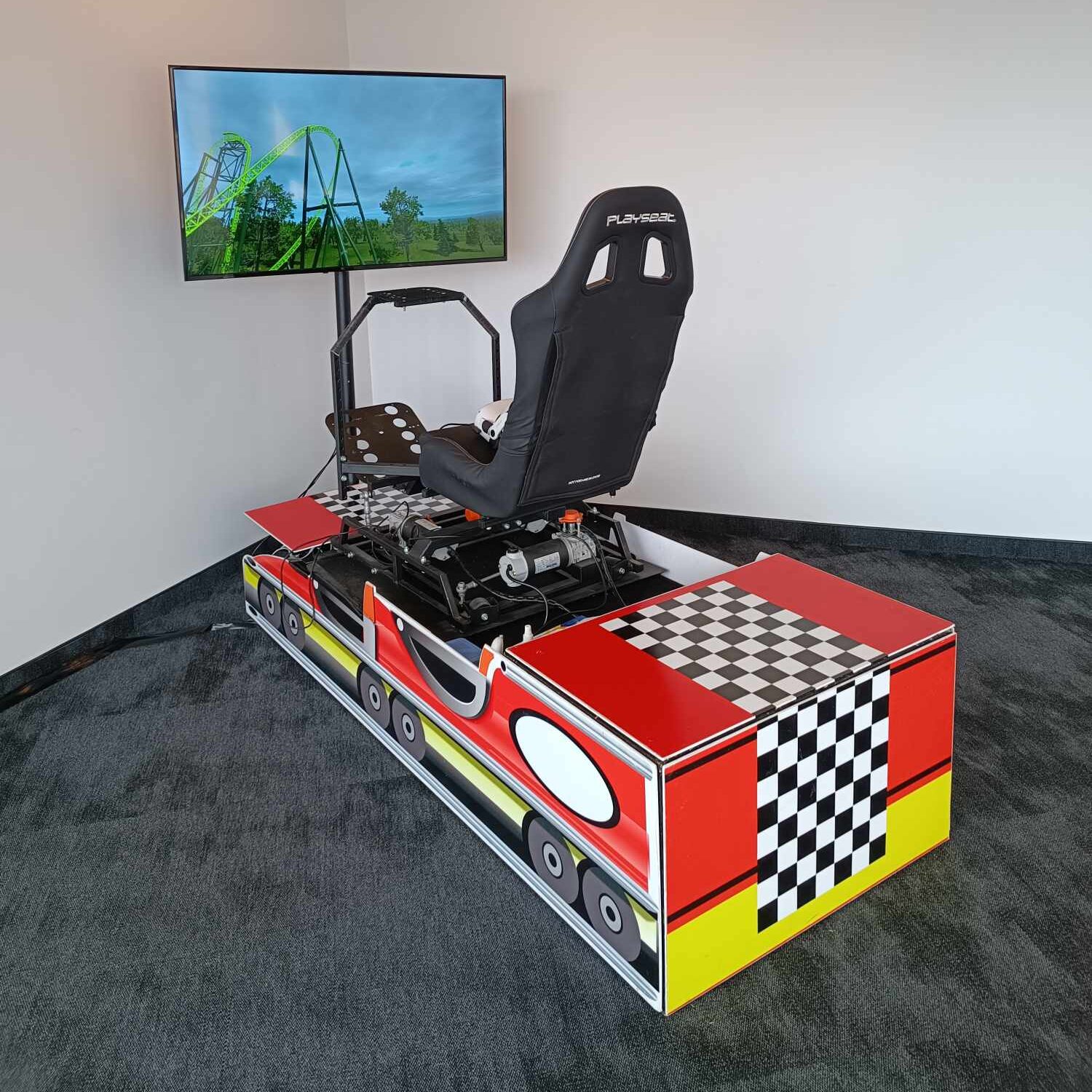 Symulator rollercoastera VR na wynajem